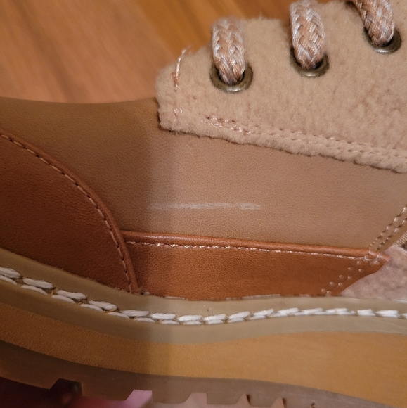 🎯nwt universal thread cognac courtney lace up boot - Picture 9 of 10